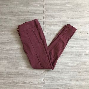 Maroon legging